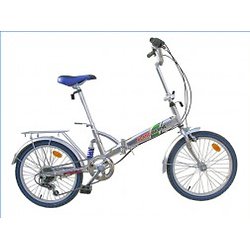 V�lo Pliant Blanc Marine 20 pouces