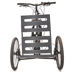 Addbike avec châssis pendulaire pour transport de charges
